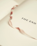 Fondo de pantalla The End Of Book 128x160
