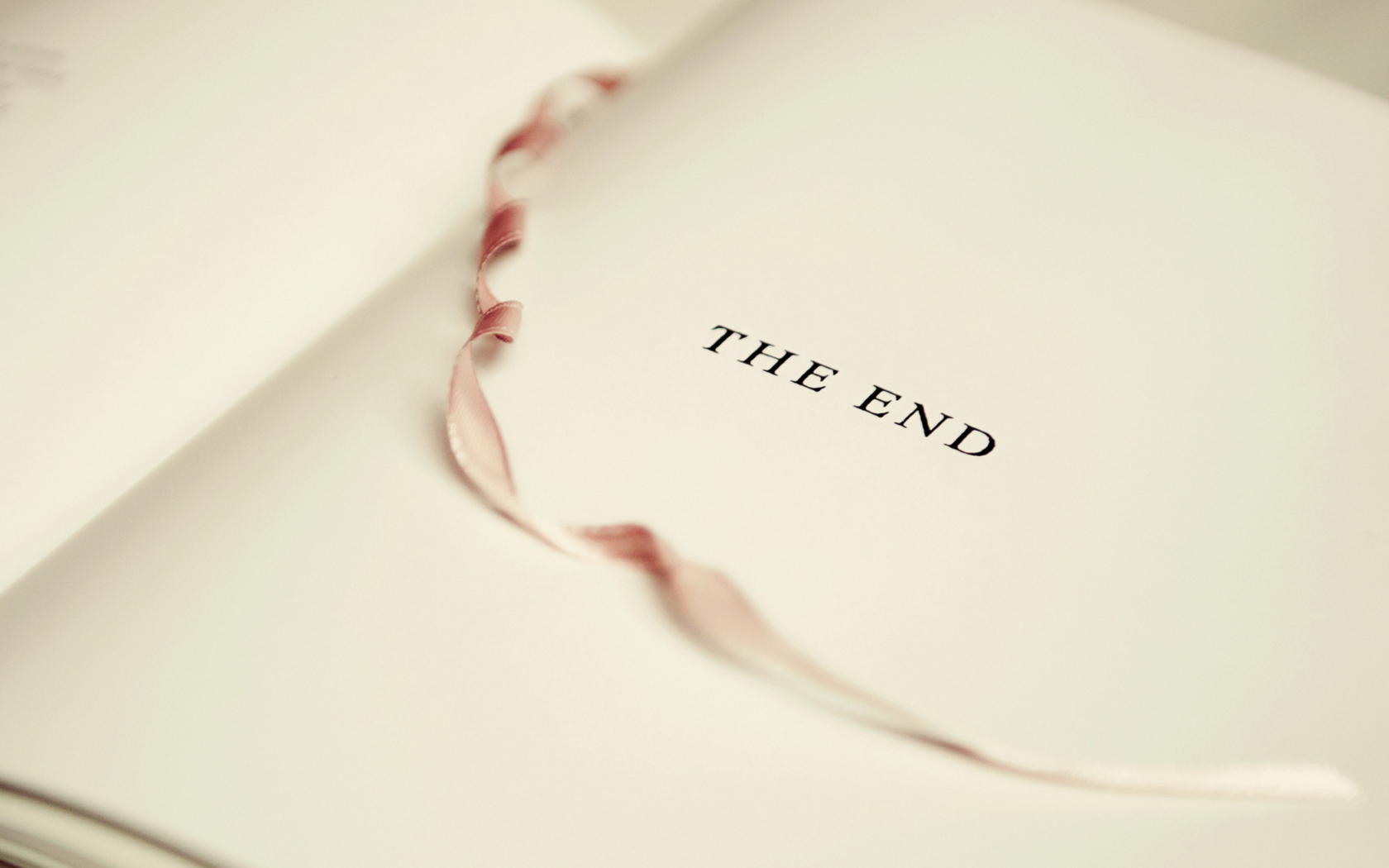 Sfondi The End Of Book 1680x1050