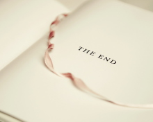 Fondo de pantalla The End Of Book 220x176