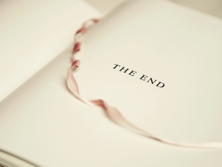 Обои The End Of Book 320x240