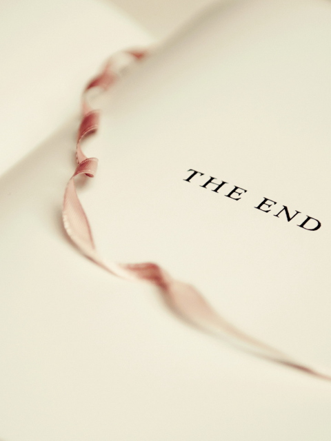 Das The End Of Book Wallpaper 480x640