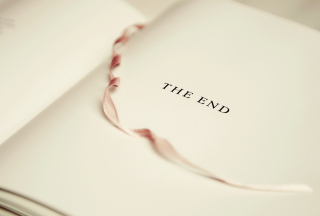 The End Of Book Wallpaper for Android, iPhone and iPad