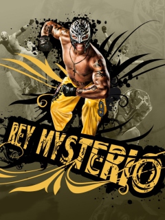 Das Rey Mysterio Wallpaper 240x320