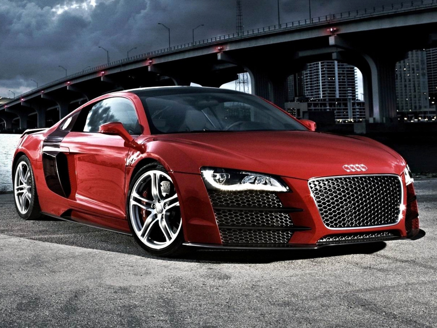 Audi R8 wallpaper 1400x1050