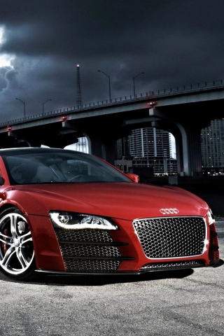 Sfondi Audi R8 320x480