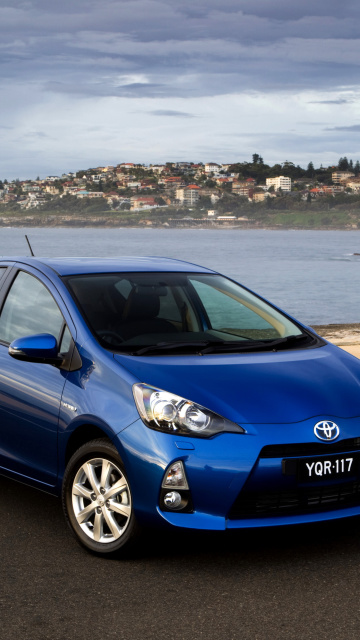 Das Toyota Prius Wallpaper 360x640