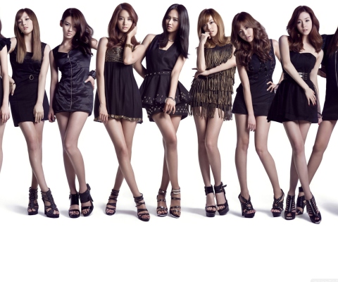 Girls Generation wallpaper 480x400