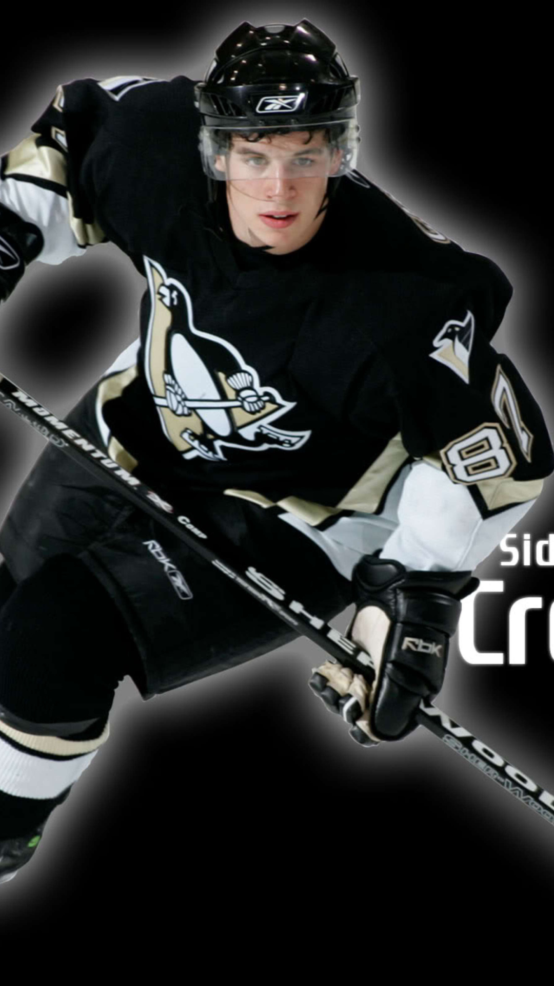 Sfondi Sidney Crosby - Hockey Player 1080x1920