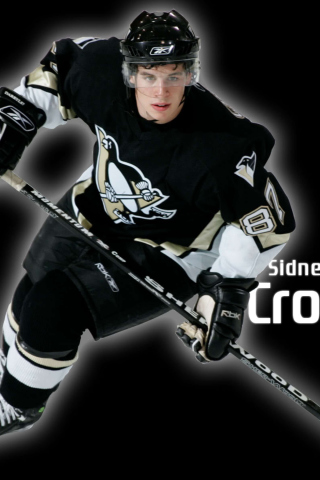 Das Sidney Crosby - Hockey Player Wallpaper 320x480