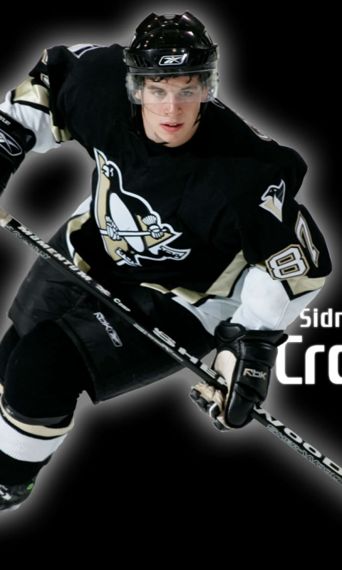 Das Sidney Crosby - Hockey Player Wallpaper 480x800