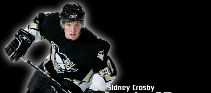 Sfondi Sidney Crosby - Hockey Player 720x320