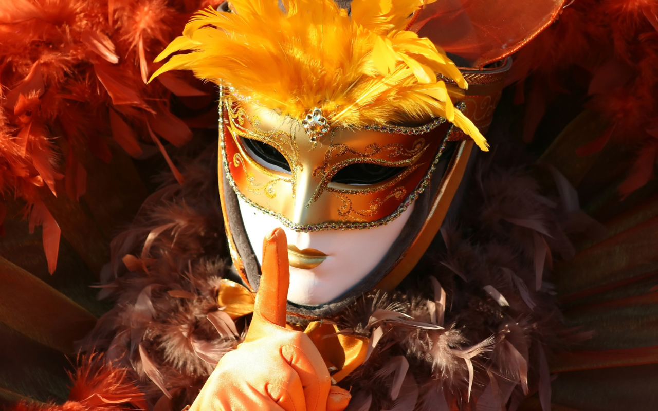 Screenshot №1 pro téma Carnival Mask 1280x800