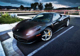 Ferrari Roadster Background for Android, iPhone and iPad