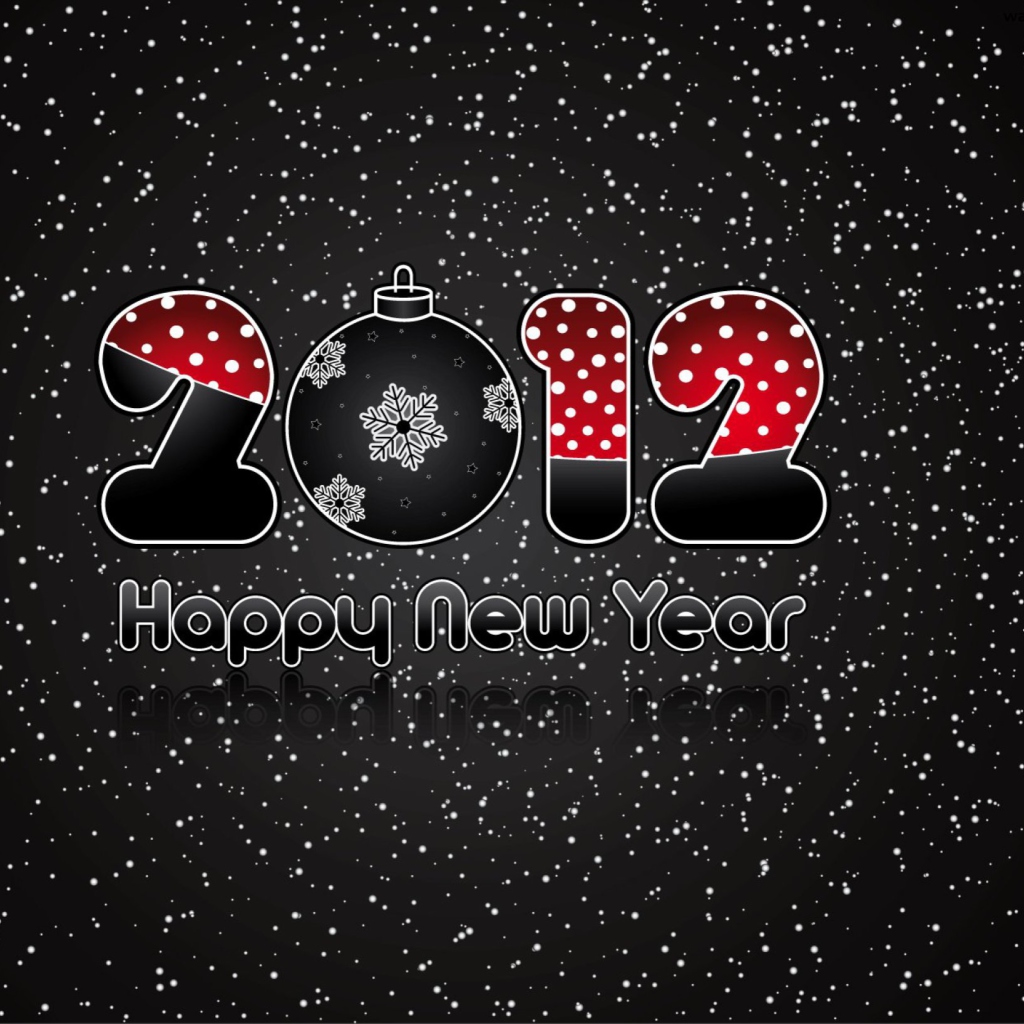 Fondo de pantalla Happy New Year 1024x1024