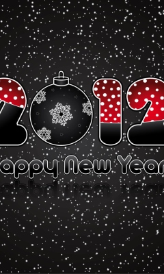 Das Happy New Year Wallpaper 240x400