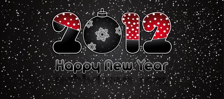 Обои Happy New Year 720x320