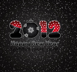 Kostenloses Happy New Year Wallpaper für 2048x2048