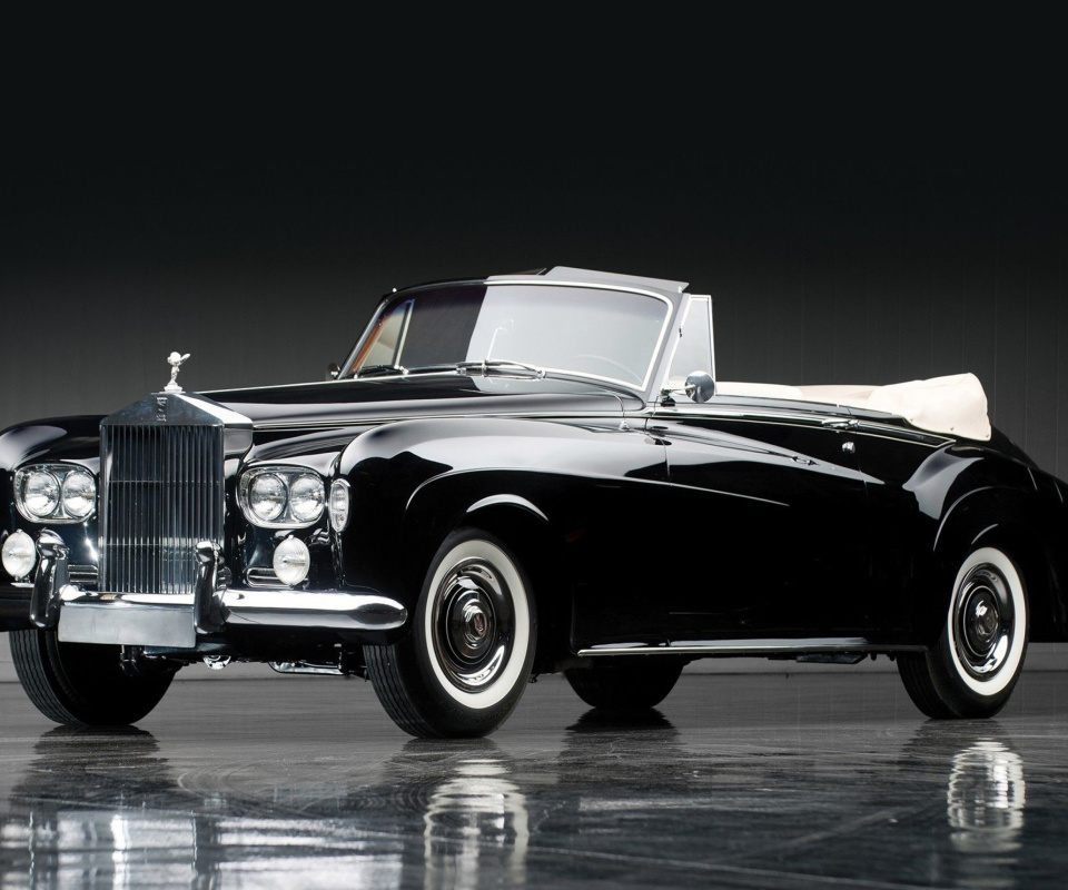 Antique Rolls Royce wallpaper 960x800