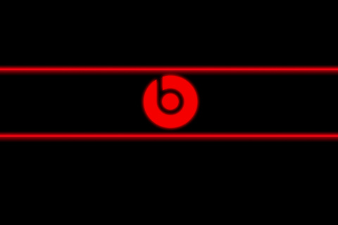 Beats Studio Headphones by Dr Dre wallpaper 480x320