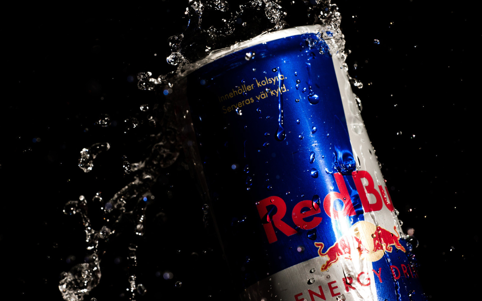 Red Bull Can wallpaper 1920x1200
