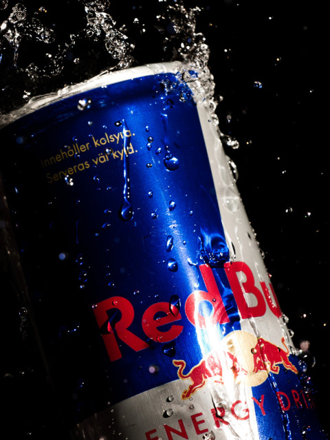 Red Bull Can wallpaper 480x640