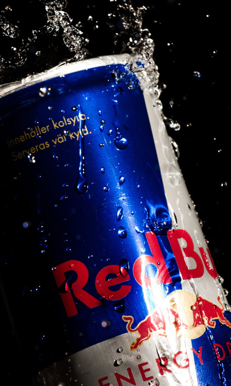 Red Bull Can wallpaper 768x1280