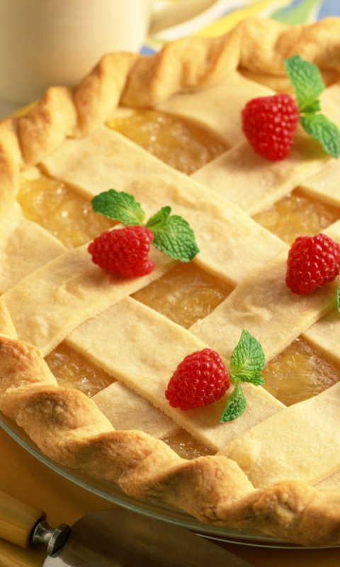 Das Apple Pie Wallpaper 480x800