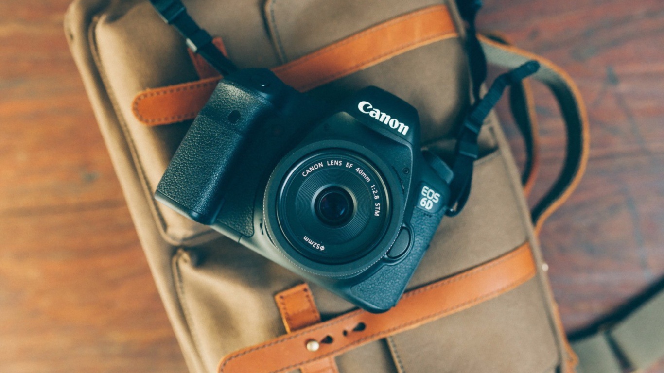 Das Canon EOS 6D Wallpaper 1366x768