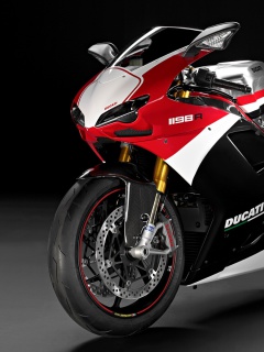 Fondo de pantalla Superbike Ducati 1198 R 240x320