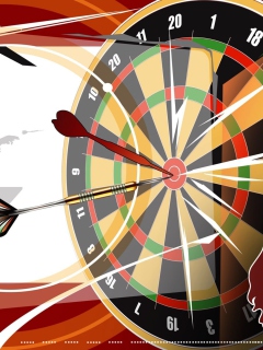 Обои Darts Background 240x320