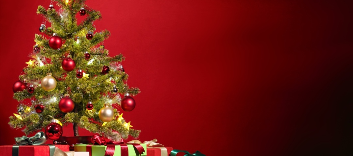 Sfondi Christmas Tree 720x320