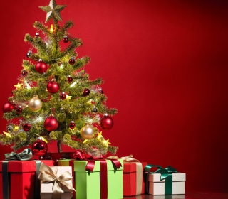 Christmas Tree - Obrázkek zdarma pro HP TouchPad