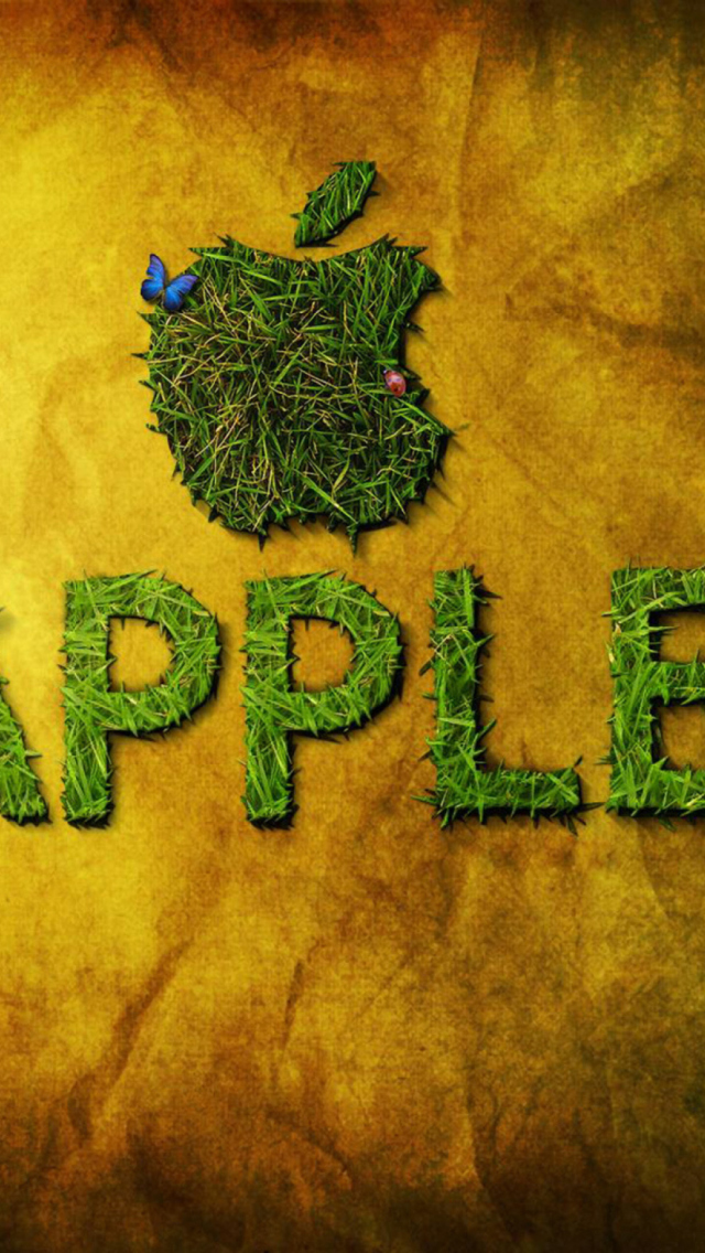 Green Apple wallpaper 640x1136