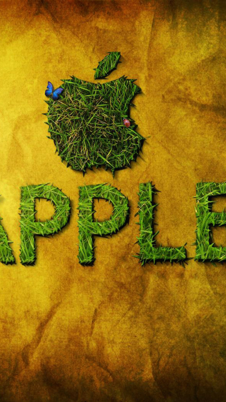 Das Green Apple Wallpaper 750x1334