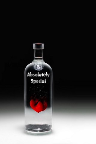 Vodka Absolut Special wallpaper 320x480
