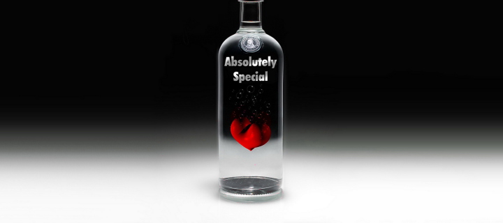 Vodka Absolut Special wallpaper 720x320
