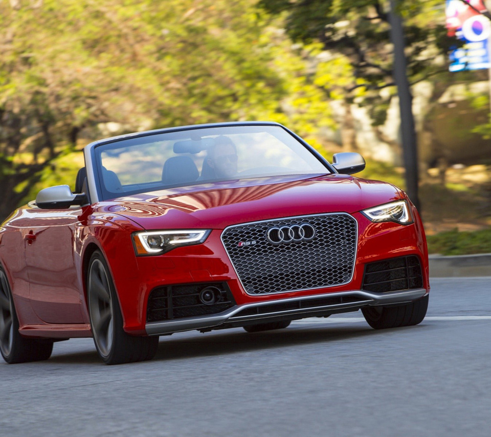 Audi RS5 Cabriolet wallpaper 960x854