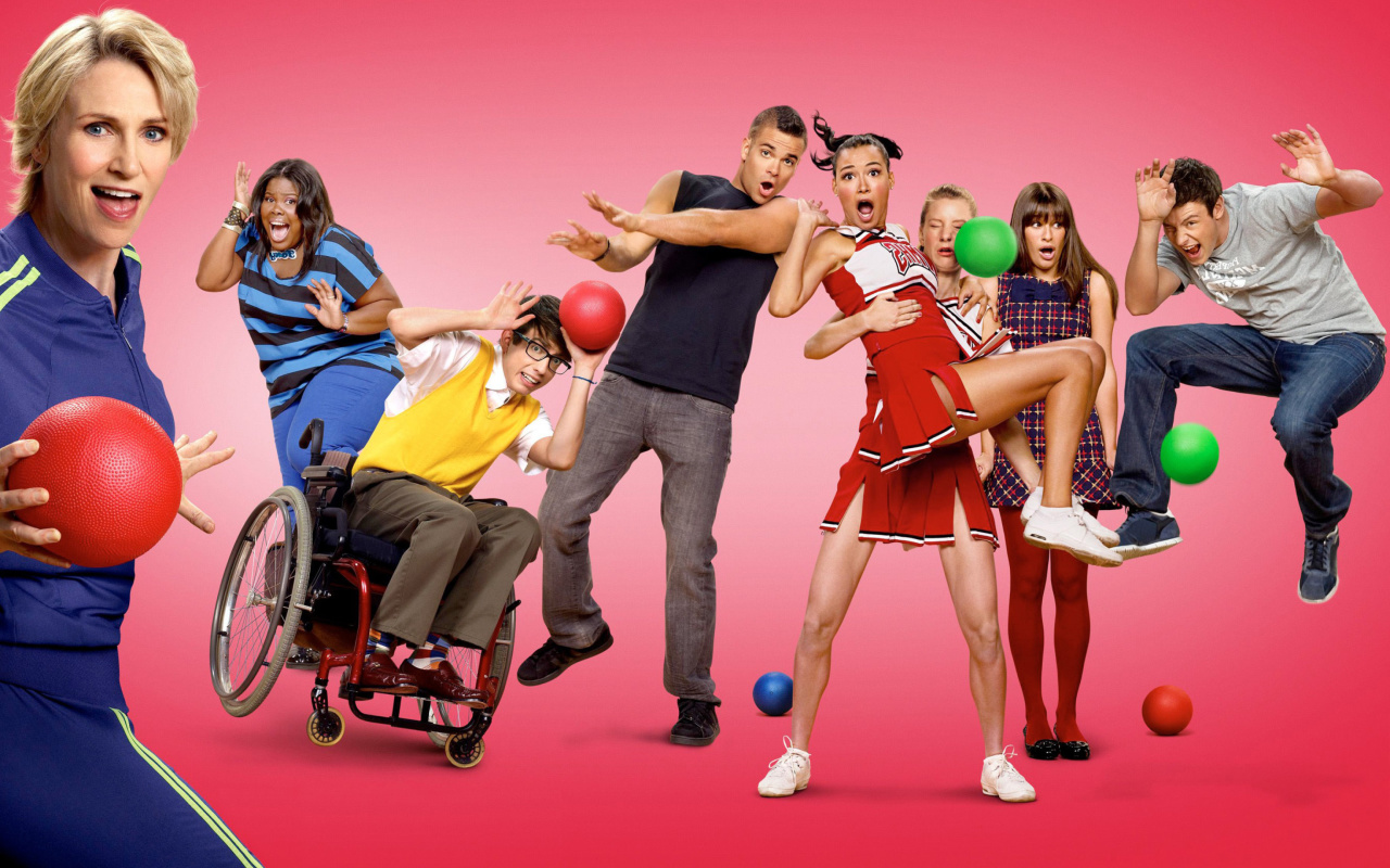 Das Glee Season 5 Wallpaper 1280x800