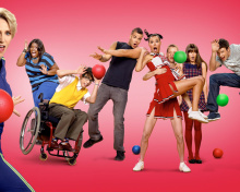Das Glee Season 5 Wallpaper 220x176
