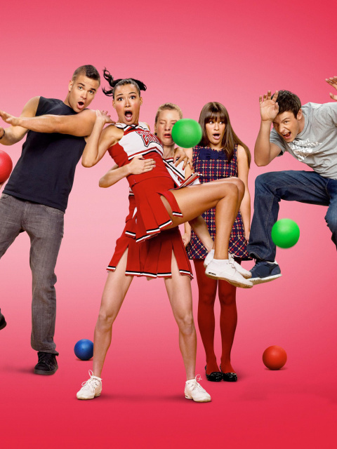 Das Glee Season 5 Wallpaper 480x640
