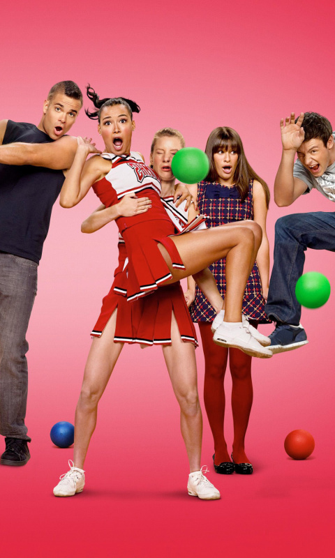 Sfondi Glee Season 5 480x800