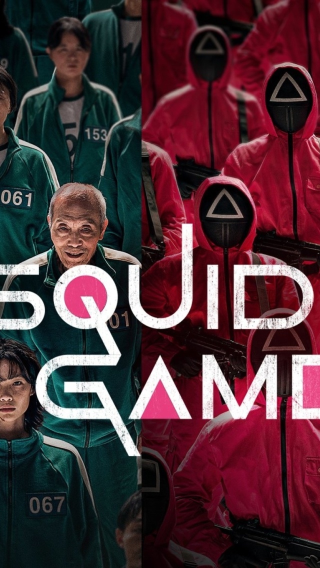 Das Squid Game Online Wallpaper 640x1136