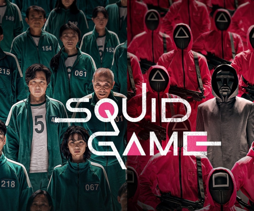 Das Squid Game Online Wallpaper 960x800
