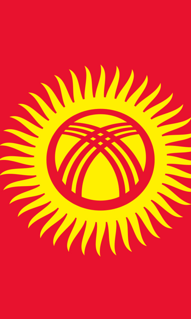 Screenshot №1 pro téma Flag of Kyrgyzstan 768x1280
