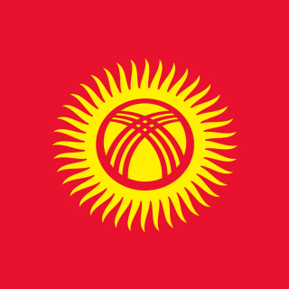 Flag of Kyrgyzstan - Obrázkek zdarma pro iPad 2