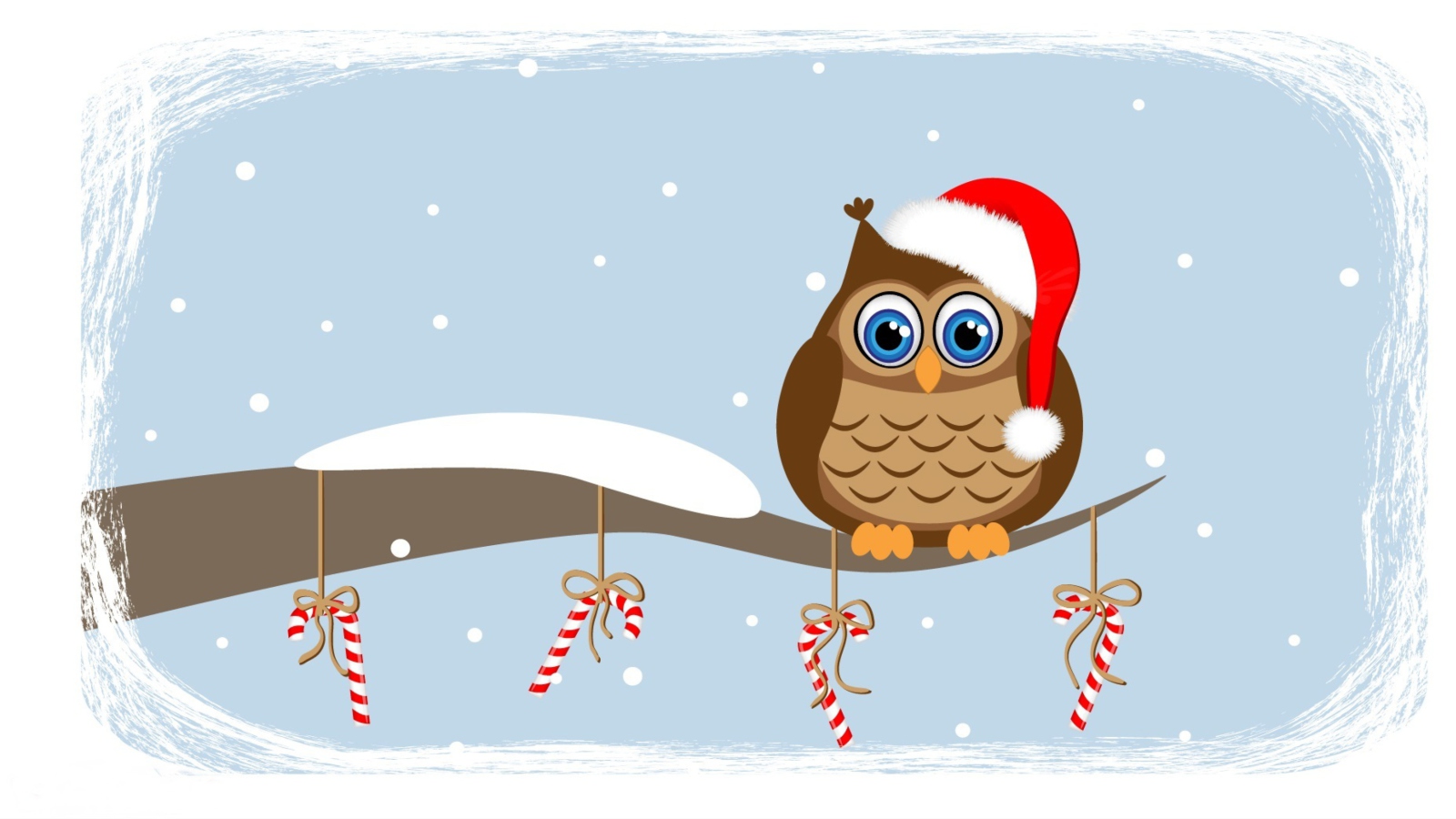Christmas Owl screenshot #1 1600x900