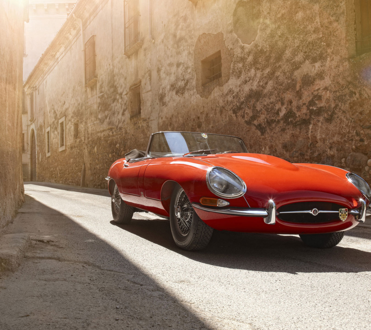 Das Jaguar E-Type Wallpaper 1440x1280