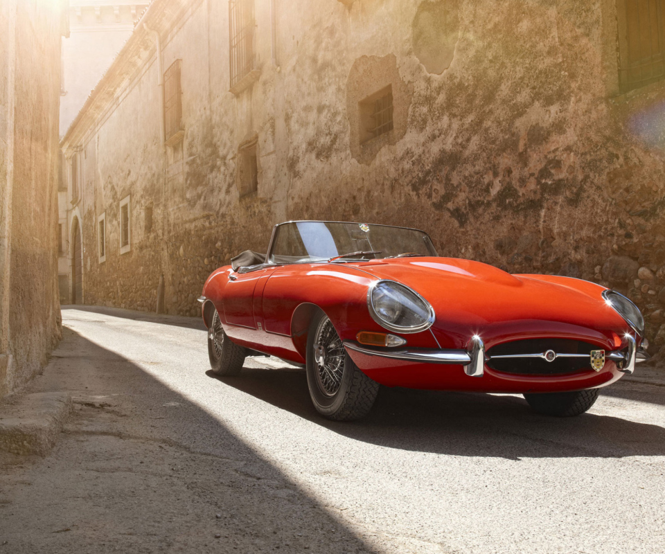 Jaguar E-Type wallpaper 960x800