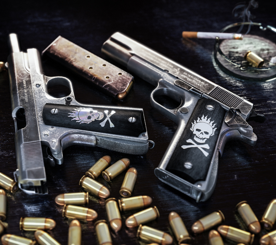 Das Guns And Weapons Wallpaper 960x854