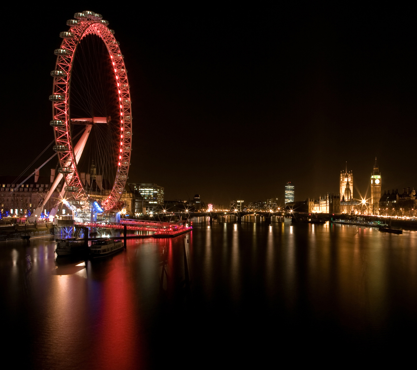 Обои London Eye 1440x1280